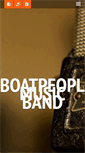 Mobile Screenshot of boatpeoplemusicband.com